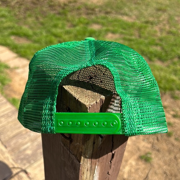 Y2K Microsoft Learn Computers White Green Trucker Hat Headwear 2000s - Picture 4 of 7